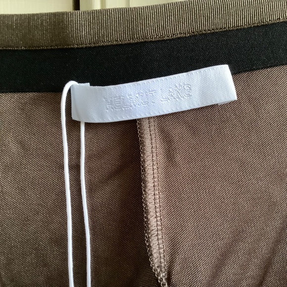 Helmut Lang Fluid Liquid Jersey Long Pants Brown SZ L - Picture 12 of 16